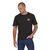 T-shirt noir en coton bio - regenerative organic pilot cotton t-shirt black