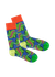 Chaussettes en coton bio | multicolore "ur ex the t rex  - multicolor" - Dilly socks