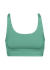 Brassière en matière recyclée | vert "active cropped bra pine green" - Colorful Standard