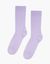 Chaussettes hautes lilas en coton bio - soft lavender - Colorful Standard