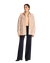 Veste oversize en coton bio | beige "arno sand"