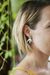 Boucles d'oreilles fleur asclepias en argent recyclé - Elle & Sens