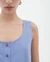 Top en coton bio | bleu "persian blue justine top - blue" - Thinking Mu - 5