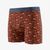 Boxer rouge imprimé en tencel - barn red