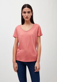 T-shirt rose en coton bio - haadia
