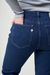 Jean droit en coton bio et recyclé - piper straight stone indigo - Mud Jeans