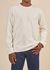 T-shirt manches longues en recyclé | blanc "long sleeve tee rebirth offwhite"