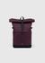 Sac à dos en matière recyclée | bordeaux "icon rolltop backpack m - cabernet" - Sandqvist