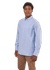 Chemise avec logo en coton bio | bleu clair "costom tailored oxford shirt lapis blue" - Knowledge Cotton Apparel