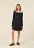 Robe en tencel® (procédé lyocell) | noir "glad - black" - Jan'n June - 4