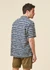 Chemise en coton bio et ecovero | multicolore "sunset aloha shirt navy" - Brava Fabrics