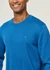 Pull en coton biologique | bleu "loukaa knit sweater - dark morning" - Armedangels