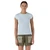 T-shirt côtelé en tencel | bleu ciel "rib knit top - fleck blue" - Patagonia