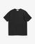 T-shirt épais côtelé en coton bio | noir "heavy ribbed t-shirt - true black" - Rotholz