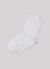 Pack 2 paires de chaussettes hautes en coton bio | blanc "white" - Organic Basics