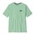 T-shirt imprimé en coton bio | vert "skyline organic t-shirt - rinsed green" - Patagonia