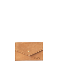 Portefeuille en cuir certifié | marron "jo's purse camel hunter leather"
