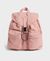 Sac à dos en matière recyclée déperlante | rose "ballet backpack rose poudré"