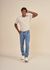 Jean slim en coton bio | bleu clair "lean dean lost orange" - Nudie Jeans - 3