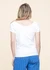 T-shirt en coton bio | blanc  "aloe white" - Jan'n June