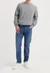 Jean droit en coton bio et coton recyclé - "hank mid tapered - medium heritage" - Mud Jeans