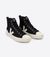 Baskets montantes en coton bio | noir "wata ii canvas black pierre" - Veja - 3