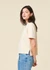 T-shirt boxy en coton bio | écru - WeDressFair Essentiels