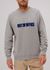 Sweat en coton bio | gris "out of office sweatshirt - grey"
