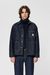 Veste denim en coton bio | brut "howie chore jacket one wash - blue"