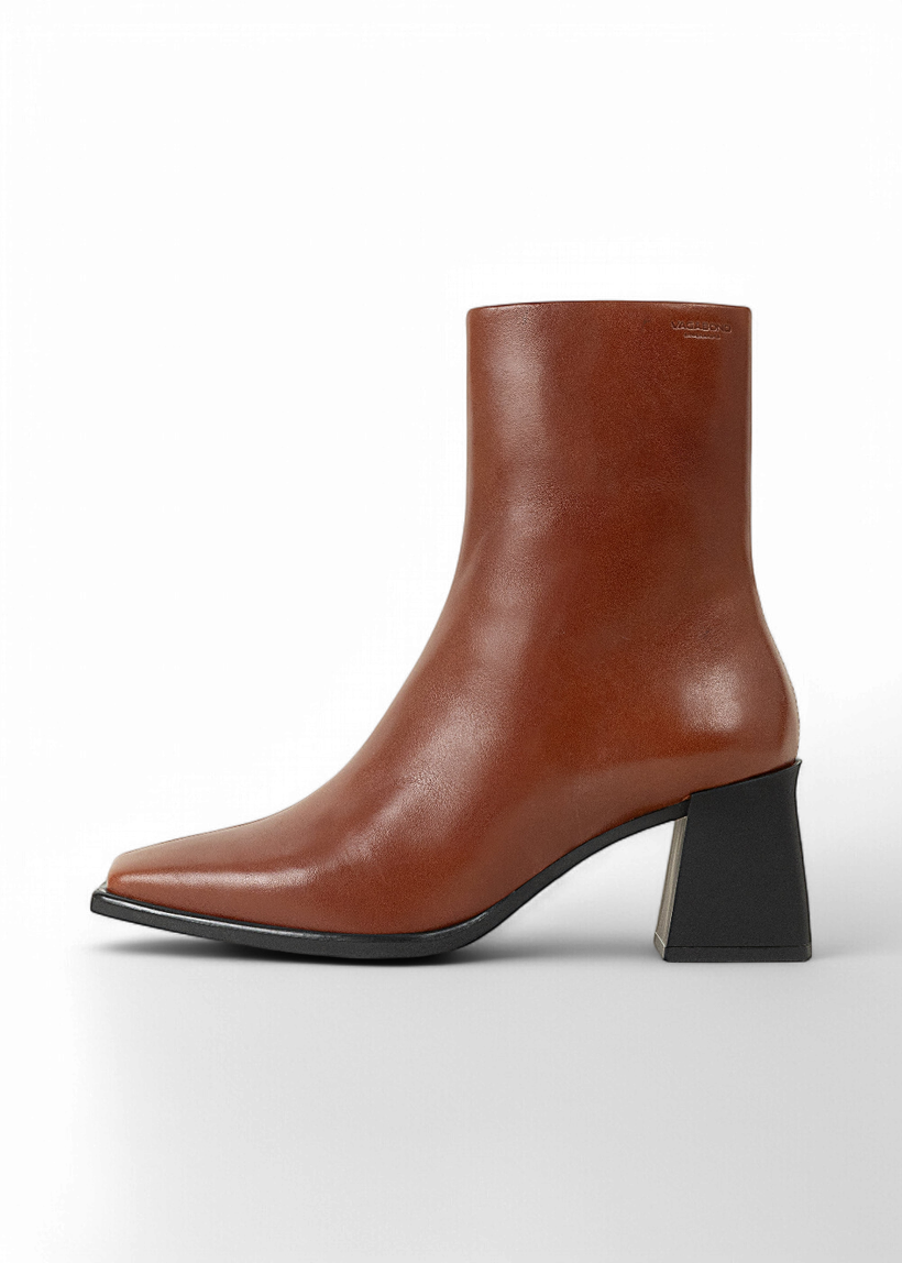 Bottines en cuir certifié | marron "hedda - cinnamon" - Vagabond
