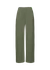 Jogging en coton bio | kaki "organic straight leg sweatpants - dusty olive"