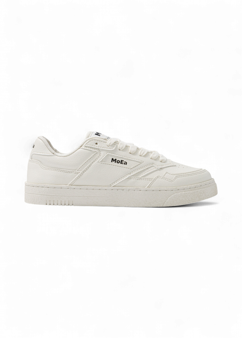 Baskets vegan | blanc "gen9 - corn pure white grained" - Moea