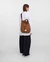 Sac tote/bandoulière 19l en matière recyclée | marron "ground shopper bag - sepia brown" - Sandqvist