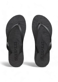 Tongs en caoutchouc naturel | noir "slim black"