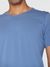 T-shirt en coton bio | bleu "agnar basic t-shirt moonlight blue" - Knowledge Cotton Apparel