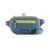 Banane bicolore en recyclé | "ultralight mini hip steam blue"