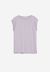 T-shirt lilas en tencel et coton bio - jilaa purple noise - Armedangels - 5