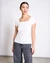 T-shirt blanc en coton bio - arima - Jan'n June