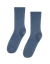 Chaussettes hautes  en coton bio | bleu pétrole "petrol blue"