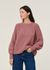Pull en matières bio | rose "kaagi - light berry" - Armedangels
