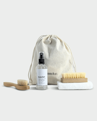 Solution nettoyante 100% biodégradable pour chaussures | "the essential kit bascket"