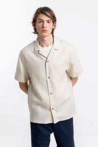 Chemisette en lin naturel - bowling natural linen