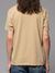 T-shirt marron avec logo en coton bio - roy sunshine ark faded sun - Nudie Jeans - 2