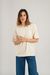 T-shirt oversize écru en coton bio - ivory white - Colorful Standard