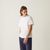 T-shirt en coton bio | blanc "jean plus"