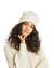 Bonnet blanc cassé en coton bio - brooklyn offwhite