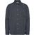 Chemise marine chiné en coton bio - larch