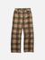 Pantalon ample en velours côtelé de coton bio | carreaux tartan "clean eileen corduroy" - Nudie Jeans