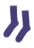 Chaussettes en coton biologique | violet "classic organic sock - ultra violet"