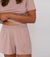Short léger en tencel | rose "dusty rose"
